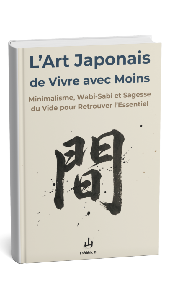 Couverture du livre L’Art Japonais de Vivre avec Moins de Frédéric Desthieux