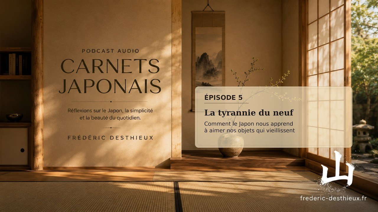 La tyrannie du neuf — carnet audio sur les objets qui vieillissent