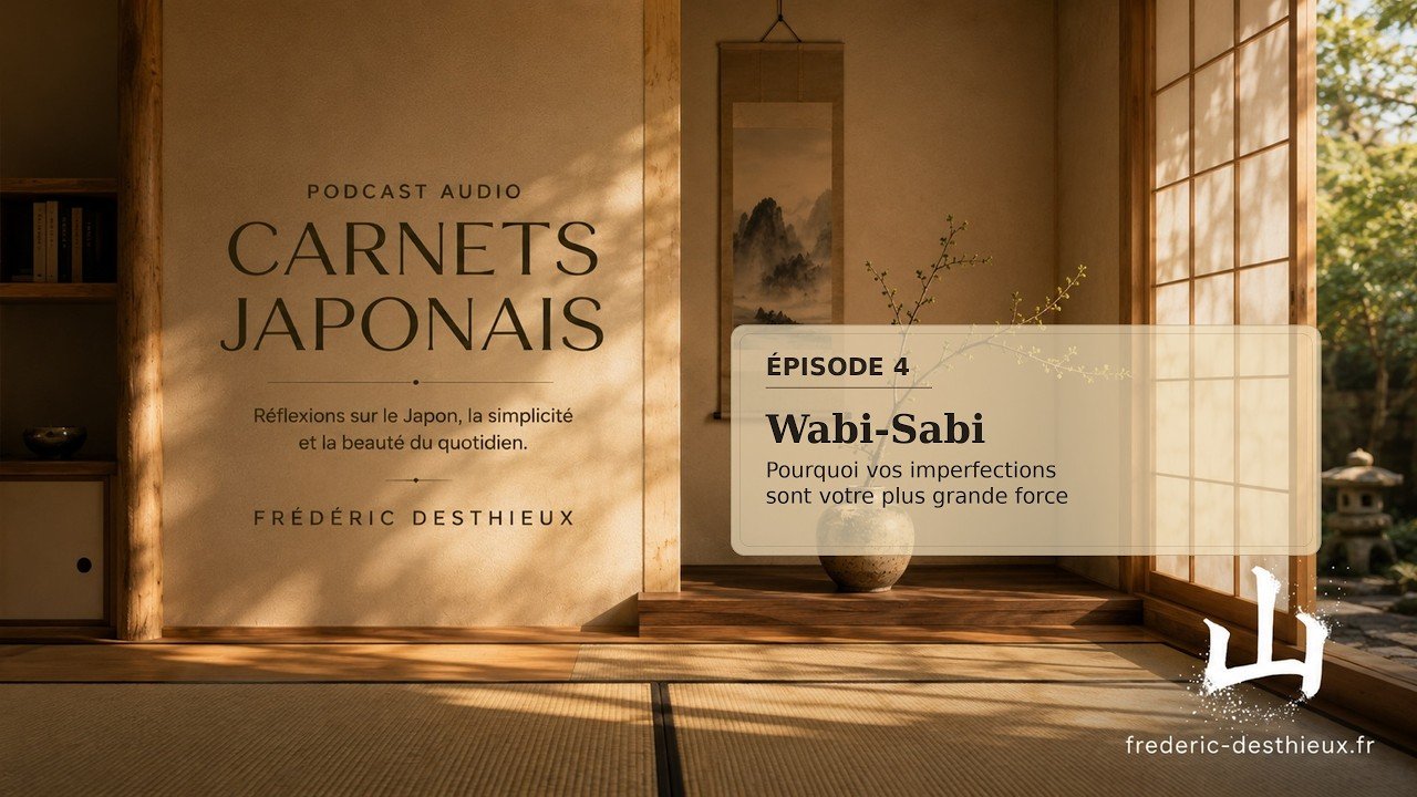Wabi-Sabi — podcast Carnets japonais sur les imperfections, le kintsugi et le mono no aware