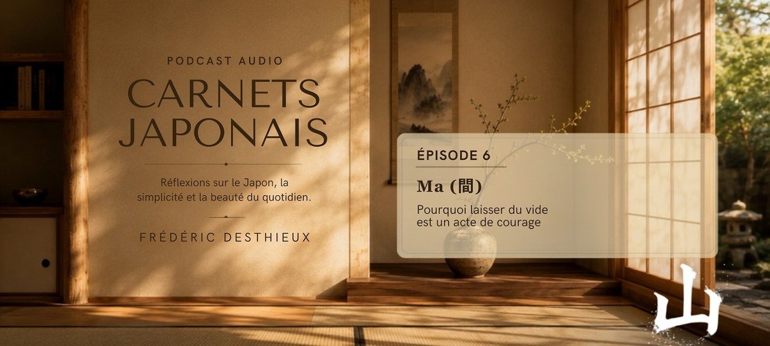 Carnet audio Ma : laisser du vide respirer